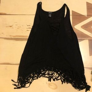Rue 21 Fringed tank top